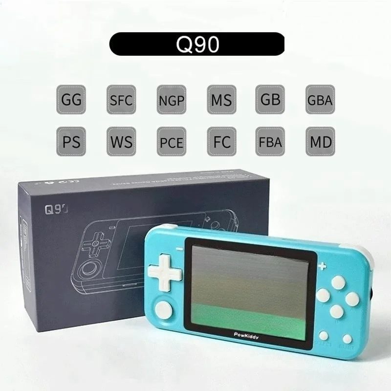 Powkiddy Q90 Handheld Game Players - Android Gaming Nostalgia