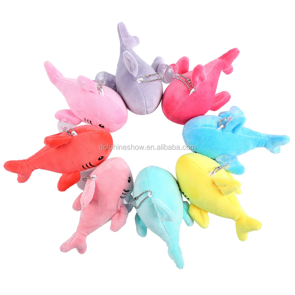 shark plush keychain