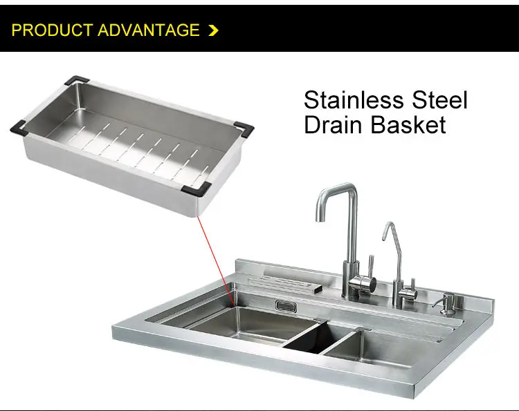 Zhongshan Aifia Oem Farmhouse Sink Kitchen Small Size Stainless Steel Portable Sink Kitchen Sink