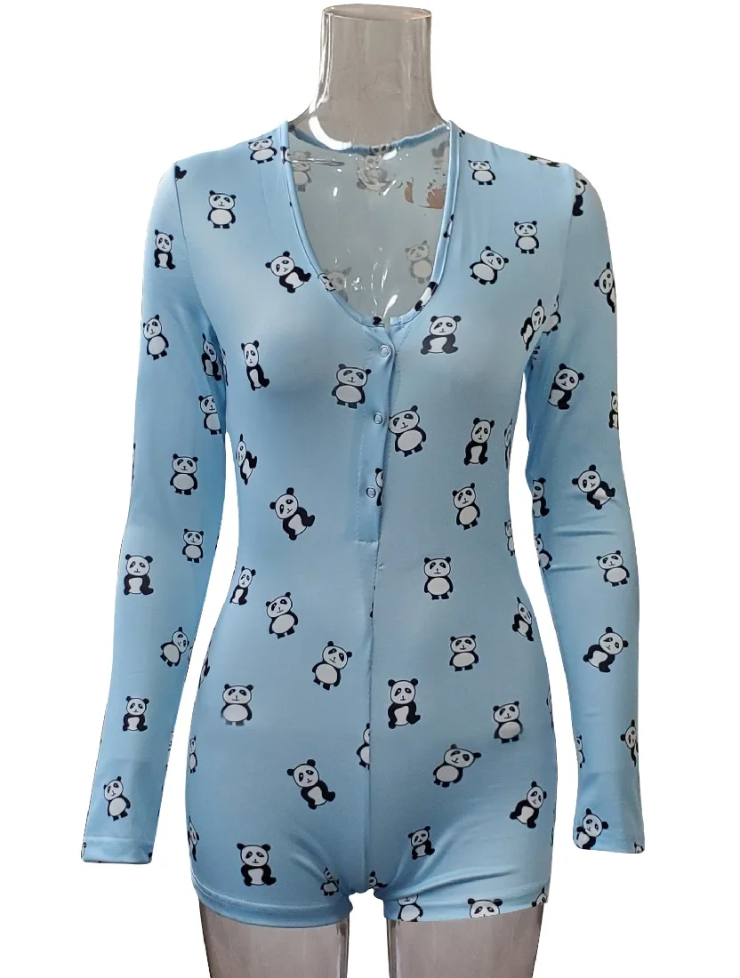 Wholesale Yellow Backwoods Bodycon Stretchy Onesie Shorts Sexy Rompers Adult Onesie Adult