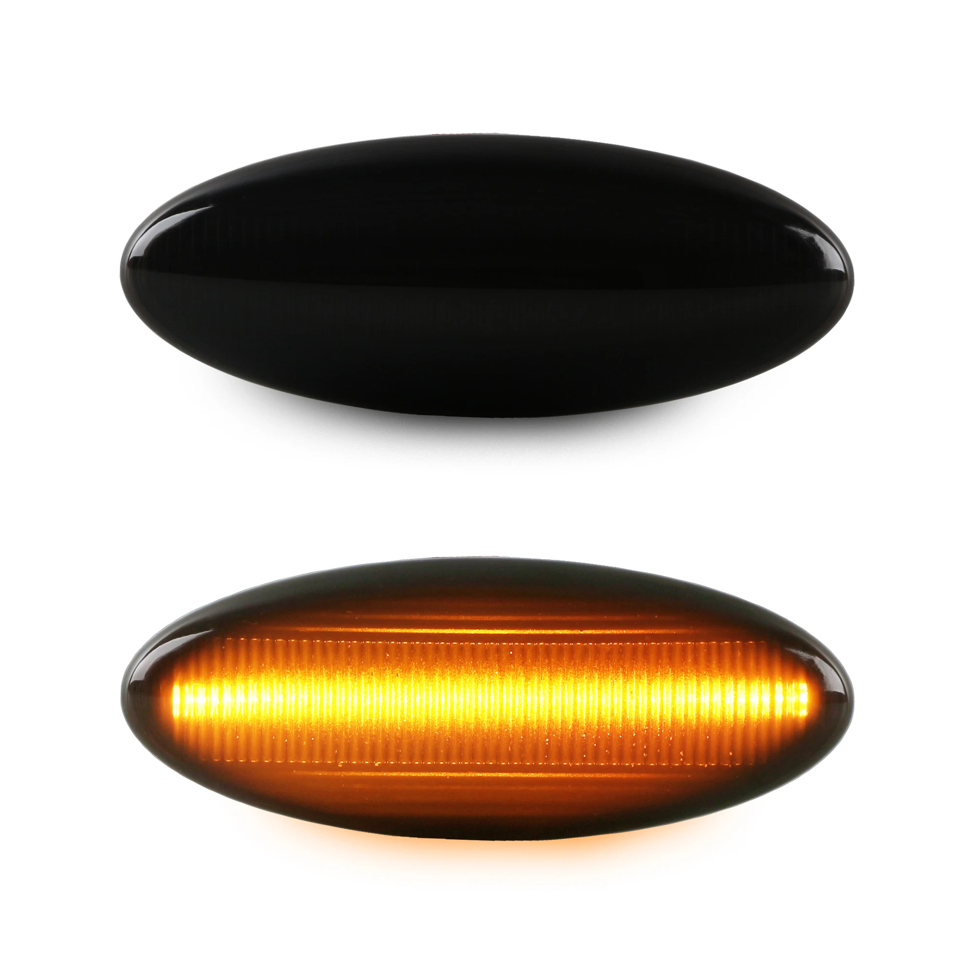 Dynamic/flowing Blink 2x Led Side Marker Light For Toyota Rav4 Yaris