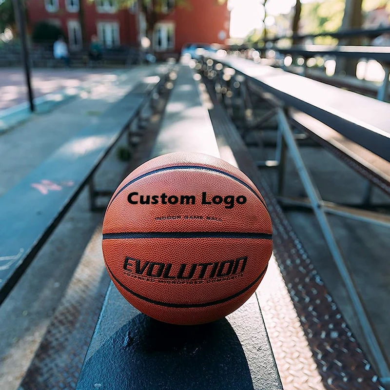 High Quality Basketball Ball Official Size Weight Customized Logo Pu