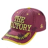 Unstructured Cotton Twill Washed Distressed Baseball Cap Embroider Puff Logo