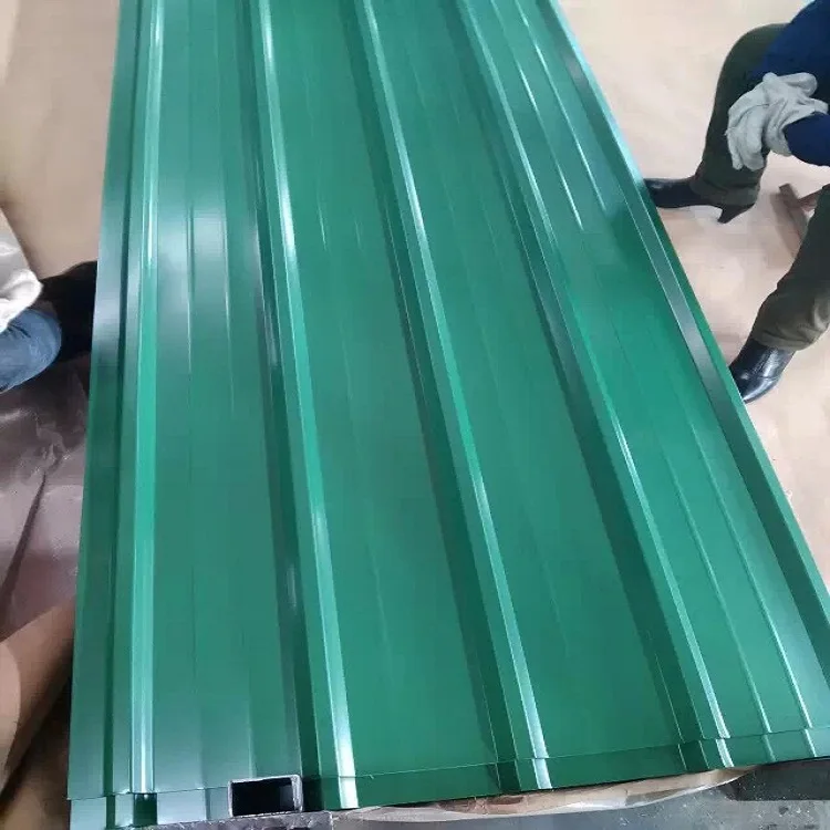 Ppgi Galvanized Corrugated Steel Sheet Colorful Dx51d Roofing Sheet Zn