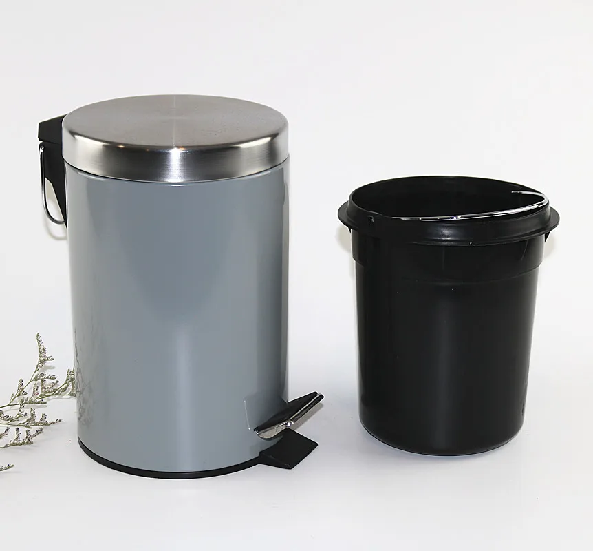 Home Kitchen Bathroom Office Metal Foot Indoor Operated Galvanized