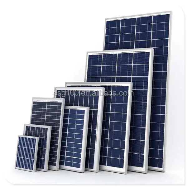 Rigid 100W monocrystalline PERC panel mounted on RV roof with aluminum rails and MC4 connectors visible