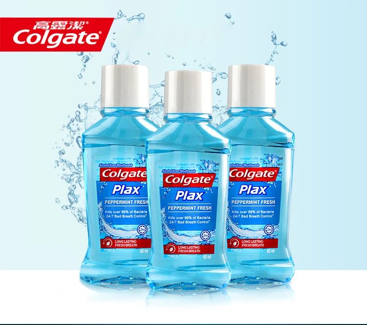 Hot Sale 60ml Mint Oral Cleaning Plastic Bottle Dental Mouthwash Buy