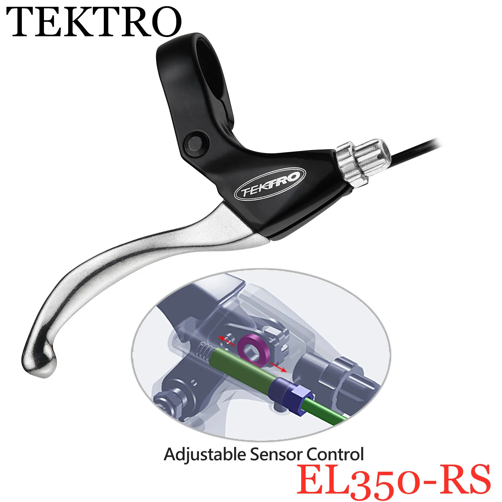 Bicycle Hydraulic Brake Ebike Bike Brake Disc Tektro Hde350 Set Part