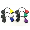 6 Color Auto OBD2 Connector Diagnostic Adapter Cable for FiatECUScan and Multiecuscan