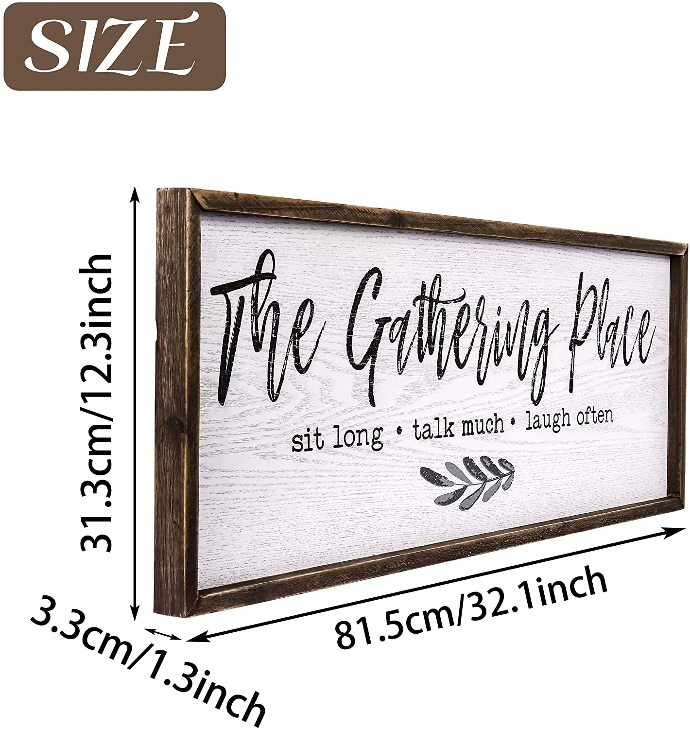 Kitchen Wall Decor Sign Farmhouse Family Wall Art Decor Sign For Dining