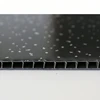 10mm Black Sparkle Glitter Large Bathroom Shower Panel PVC Wall Cladding