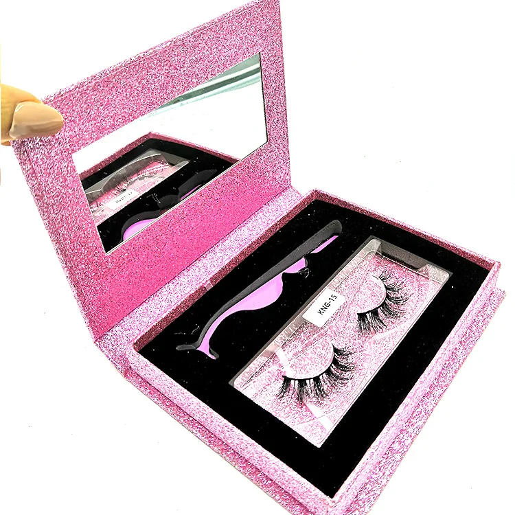 Big Cases For Strip Eyelashes With Lash Applicator 25 Mm Lashes Empty