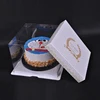 wholesale quality plastic clear clamshell cake box