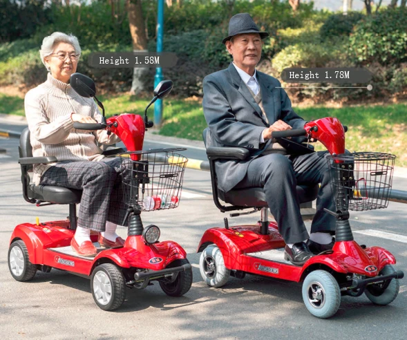 500-2000W Four Wheel Electric Mobility Scooter for Disabled