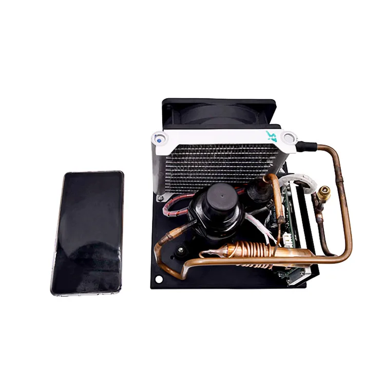Dc 12v 24v 迷你冷凝小型压缩机冷却装置 Buy 直流冷凝装置 小型压缩机冷凝装置 小型冷机组product On Alibaba Com