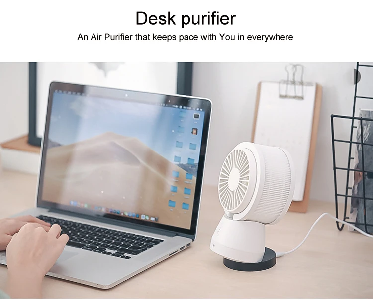 Home Office Desktop Mini USB personal Anion air purifier