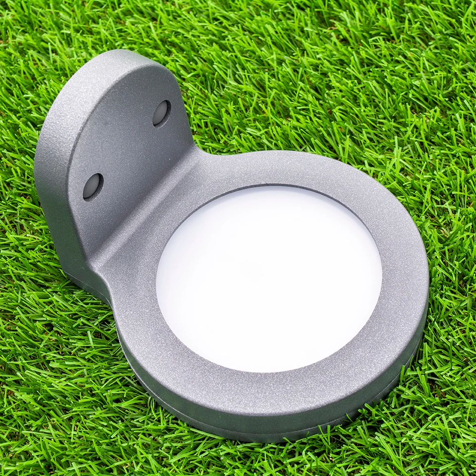 Outside Solar Battery Operated Outdoor 2W Wall Light Powered Exterior 2 Watt Led Light