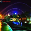 Laminar flow outdoor water fountain jet nozzle with whole solution