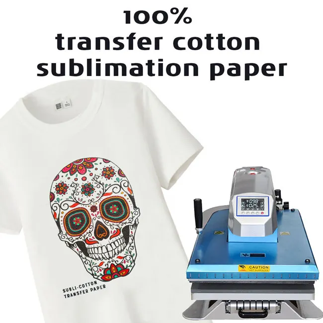 No Cut Cotton Sublimation Self Weed Transfer Paper For Cotton Buy