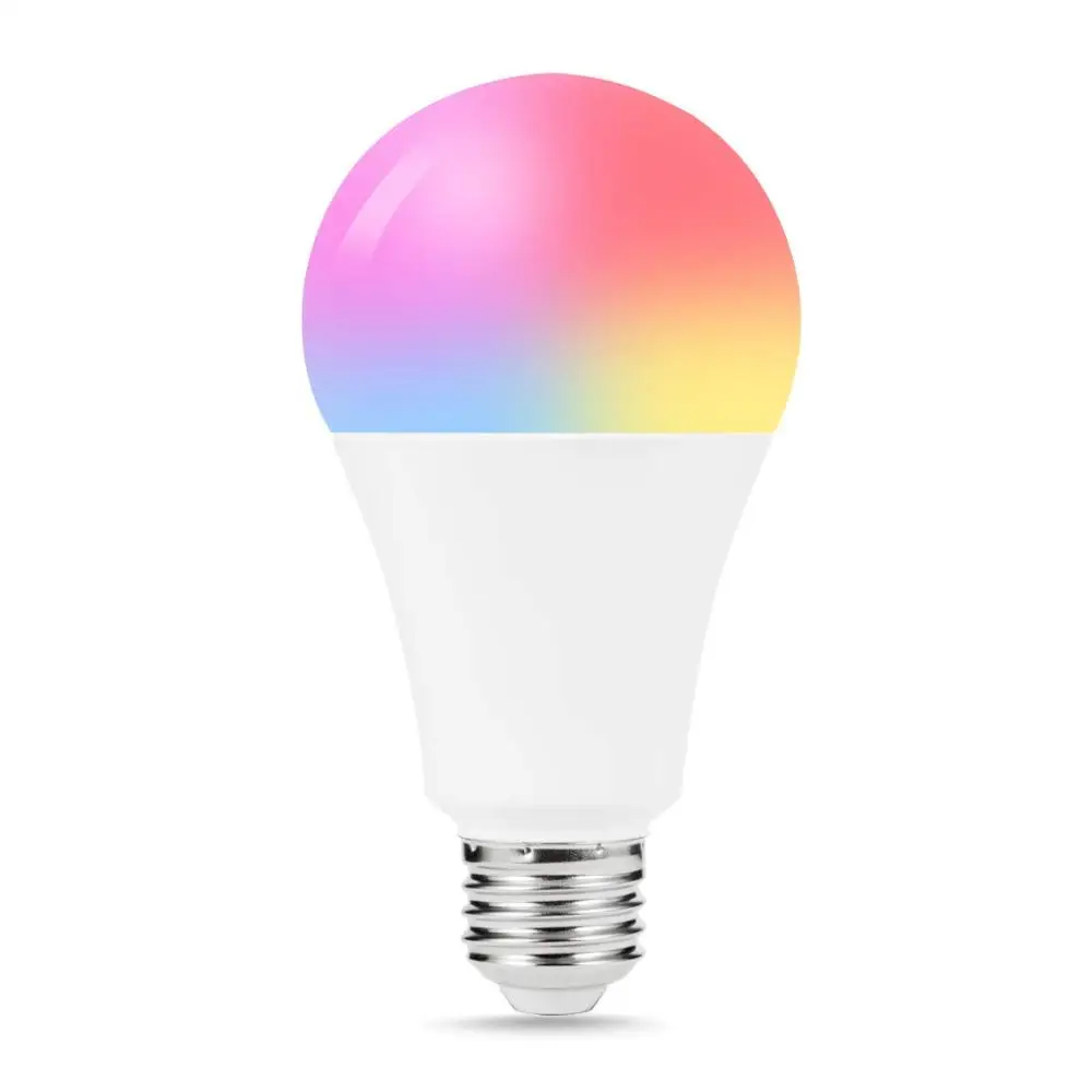 RGB+2700-6000K Color Changing WIFI Lamp 14W A21 E26 E27 B22 Tuya Smart Light Bulb Compatible with Alexa Echo Google Home Siri