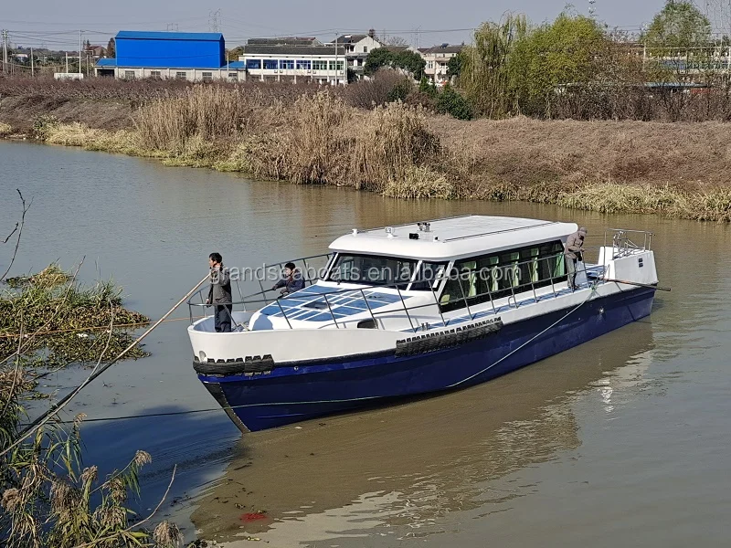 grandsea 17米玻璃纤维渡轮船海河客船出售运输船 - buy passenger