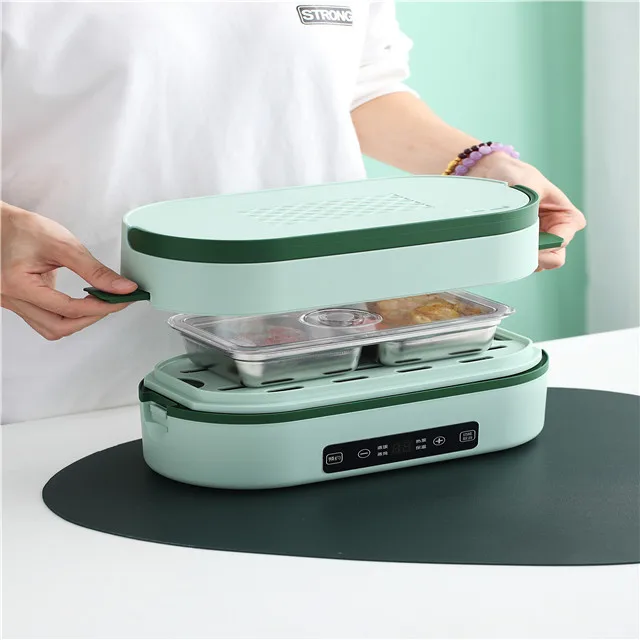 Rechargeable Portable Electric Heating Lunch Box 110v/220v Bpa Free 2 ...