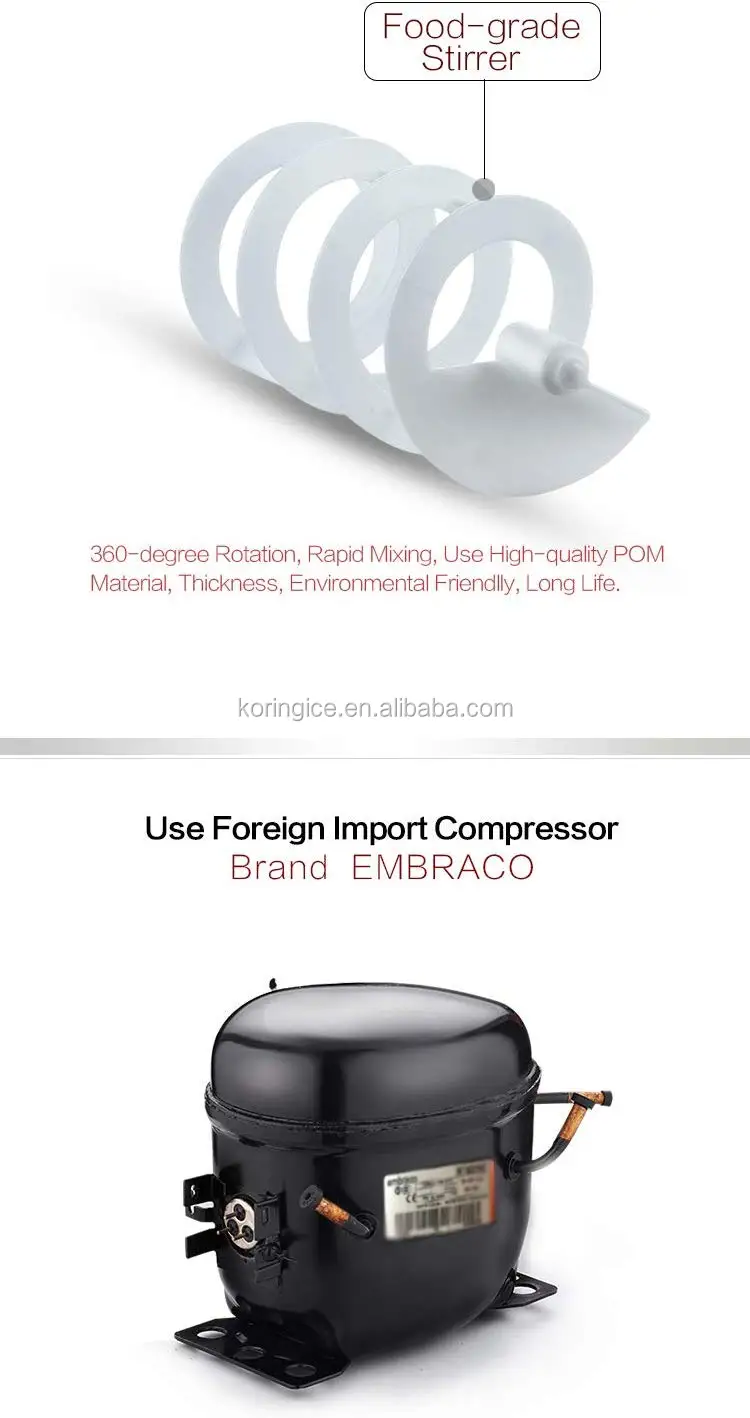 12lx1 Tanks Compressor Ice Slush Slush Machine Frozen Drink/granita