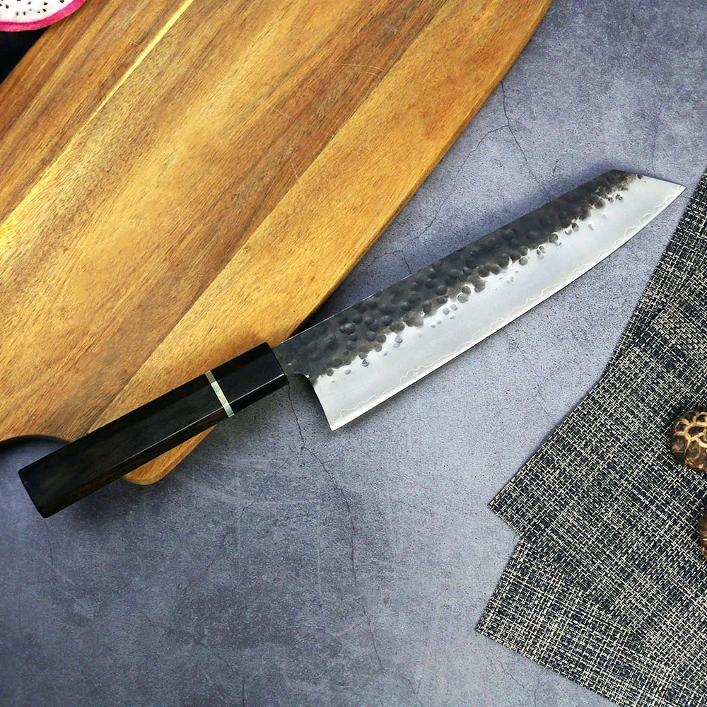 Amber 9 Inch Japanese Professional High Carbon Clad Steel Hammer