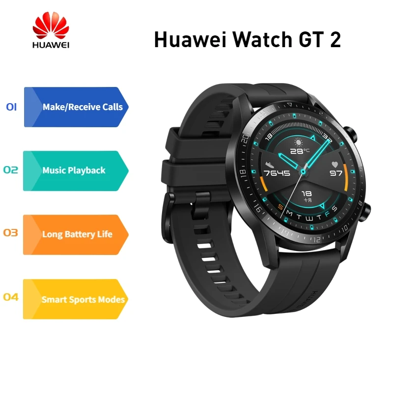 huawei watch gt language