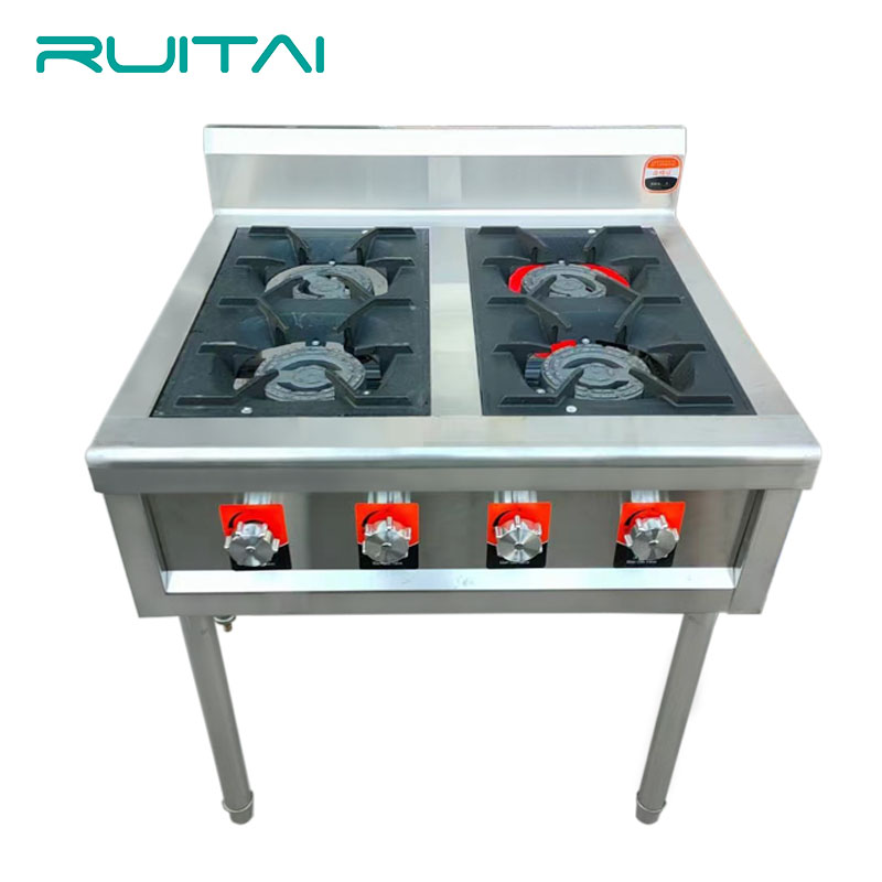 Commercial Stainless Steel With Stand Gas Stove Cooking Equipment 4/6 Burners Gas Stove Buy