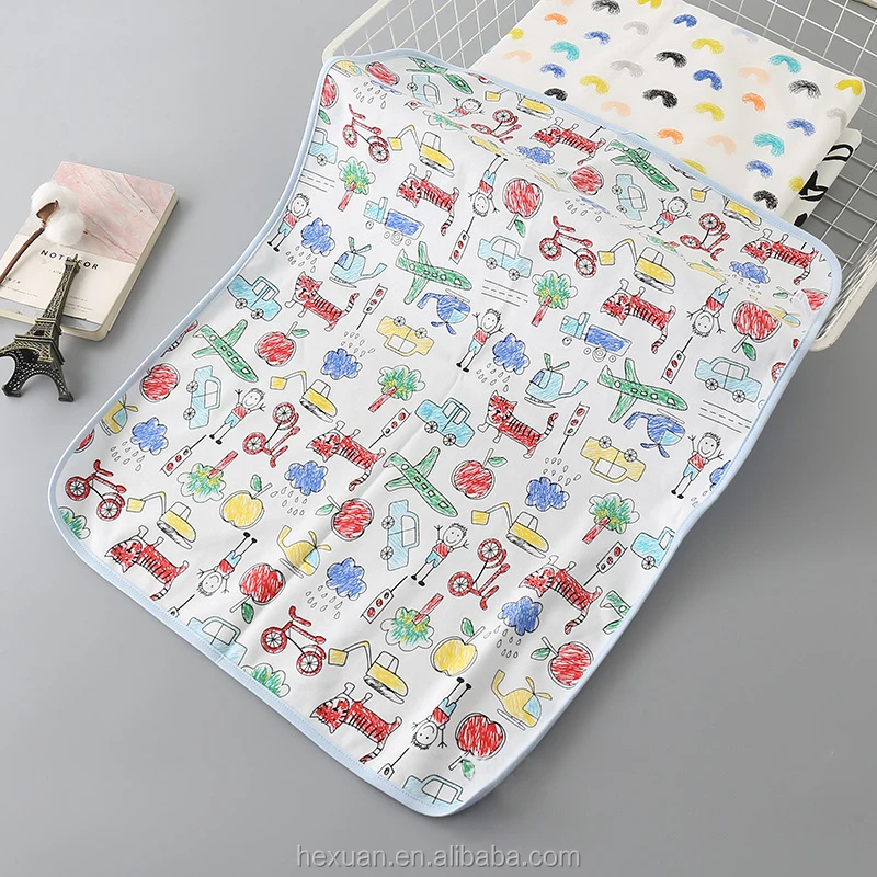 Newborn Baby Urine Mat Waterproof Nappy Changing Pads Covers Stroller