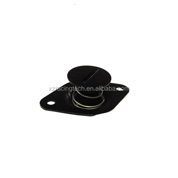 Black Self Ejecting Quarter Turn Slotted Head Dzus Button Fasteners ...