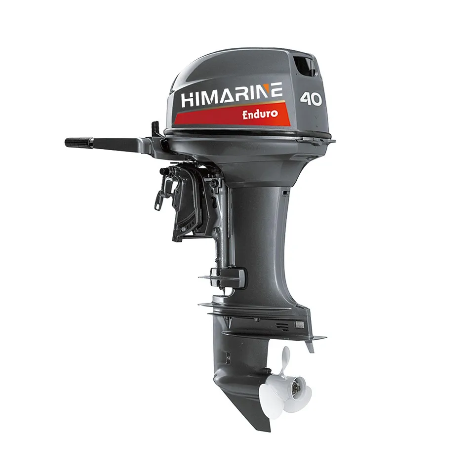 E40X Series 2 Stroke 40HP Outboard Motor - Long Shaft Boat Engine