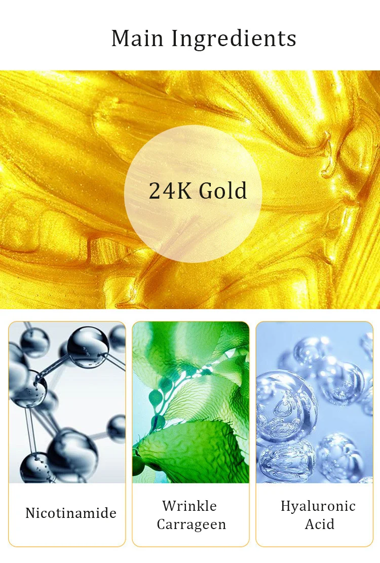 crystal collagen gold mask for sleeping masks