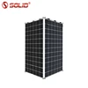 SOLID N-type monocrystalline bifacial double glass module solar panel with 72 cells for green house