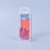 Shanfeng 1" Red Plastic Coated Right Angle Cup Hook
