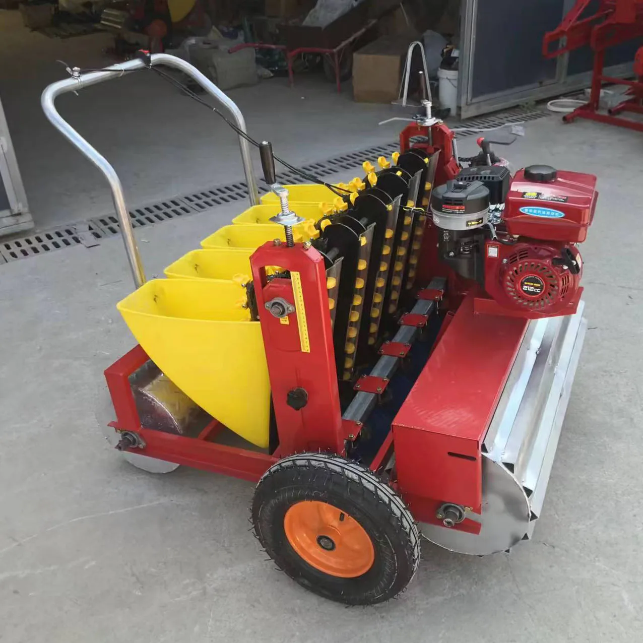 Device For Making Planting Rows Agriculture Seed Planting Machine 5 Rows Garlic Planting Machine - Buy ...