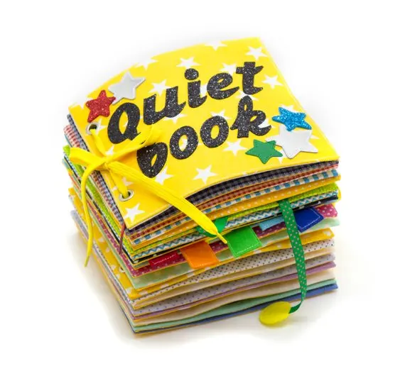 Customized Diy Handmade Activity Busy Felt Book Felt Educational Book