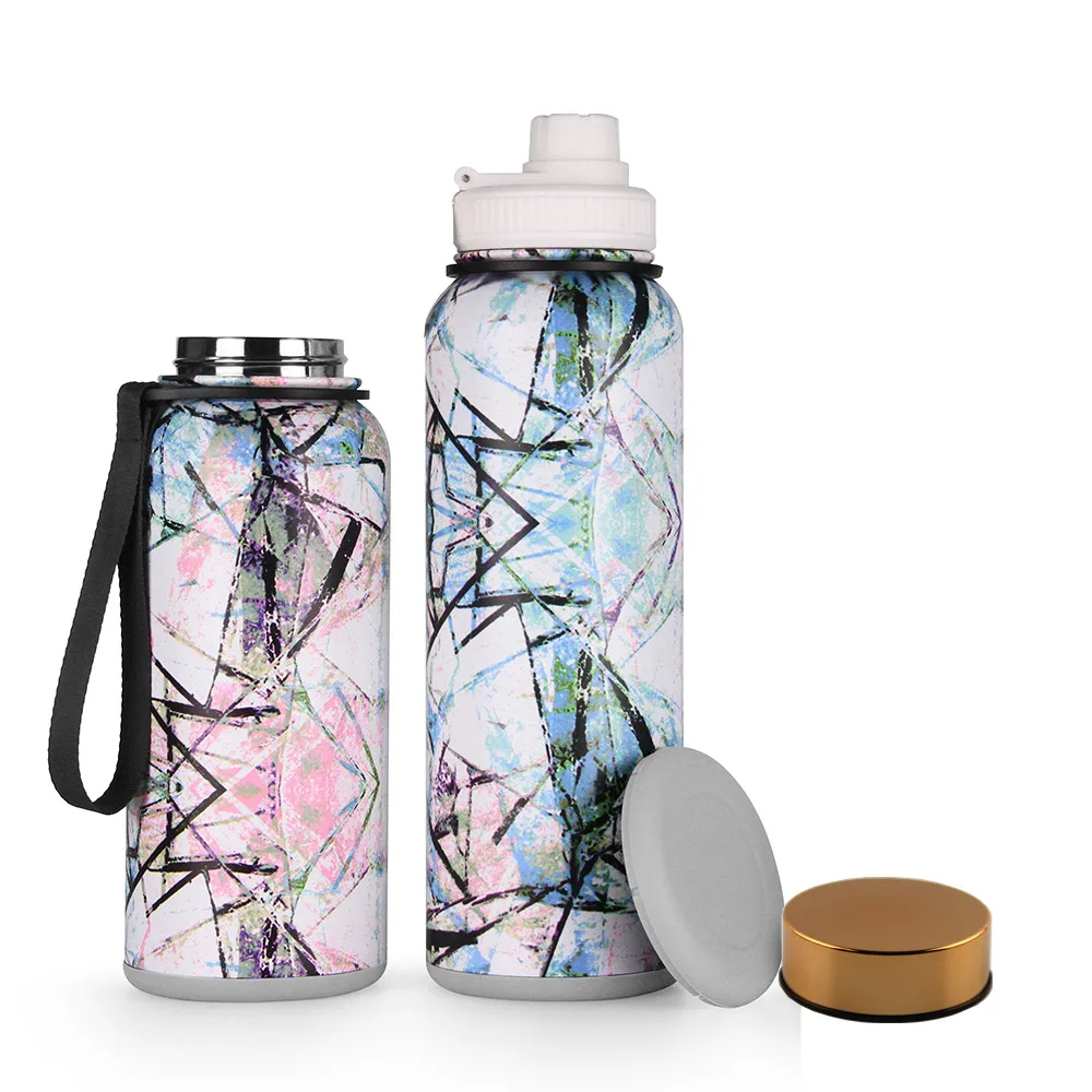 

32oz/40oz gym water bottle vacuum bottle stainless steel custom logo