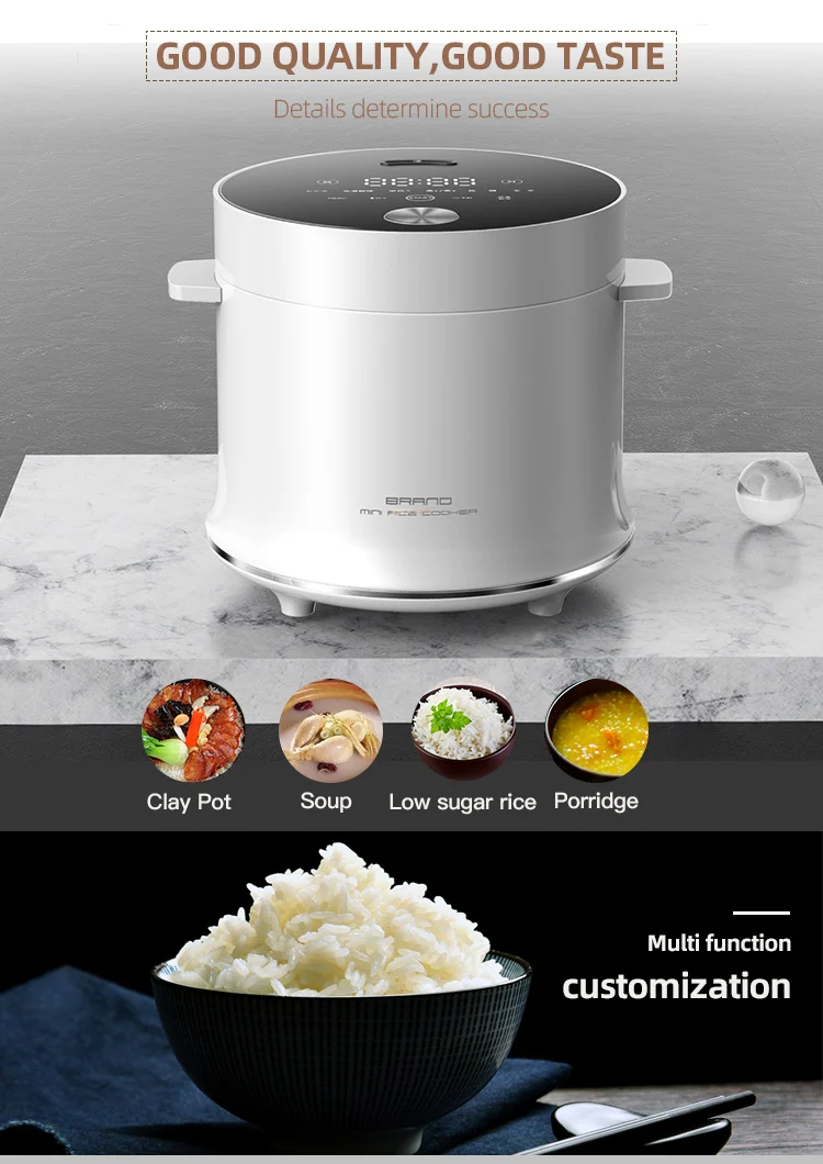 Multifunctional Cooker Mini Portable Travel Rice Korea Electric Wellful Customized 12 Person