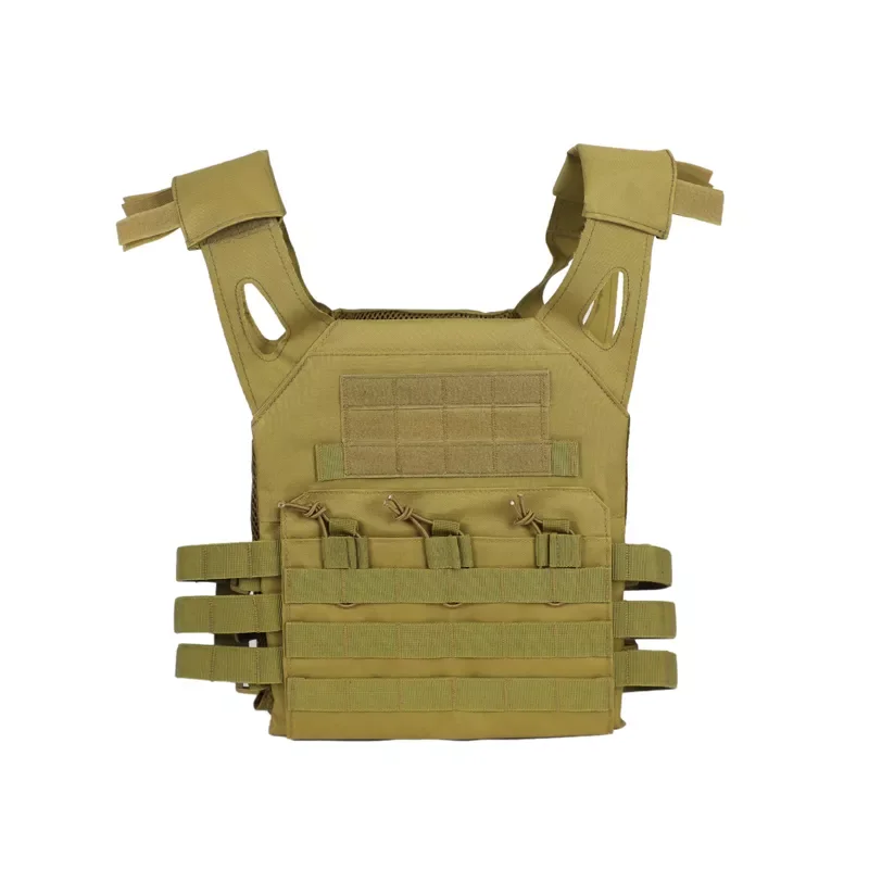 Outdoor Hunting Men's Paintball Molle Plate Carrier Vest Adjustable JPC Tactical Vest for Men details