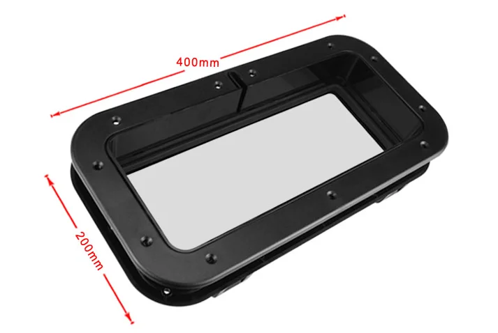 Marine Boat Yacht Rv Porthole Abs Plastic Rectangular Hatches Port ...