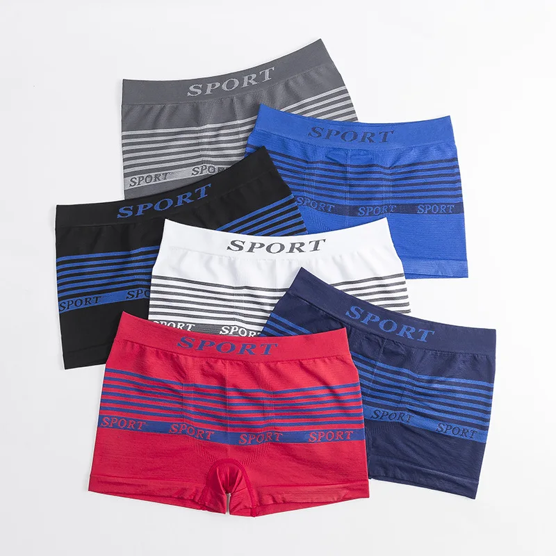 custom waist band elastic mens sport boxer briefs boxer shorts for men underwear