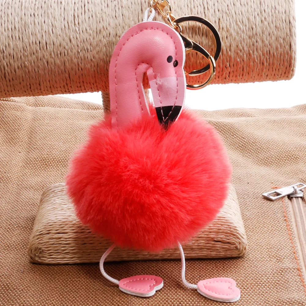 Gravim Custom Plush Animals Flamingo Toy Keychain Stuffed Plush Toy