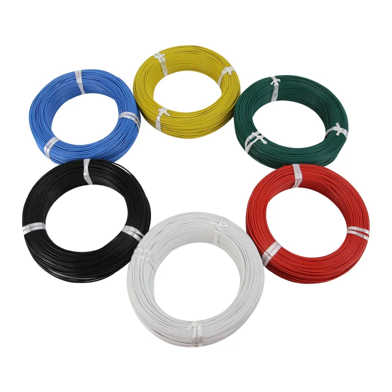 AF-250 Series Silver Plated Copper High Temperature Wire 250℃ 600V PFA Insulated VW-1 RoHS Compliant Hook Up Wire for Aerospace插图7