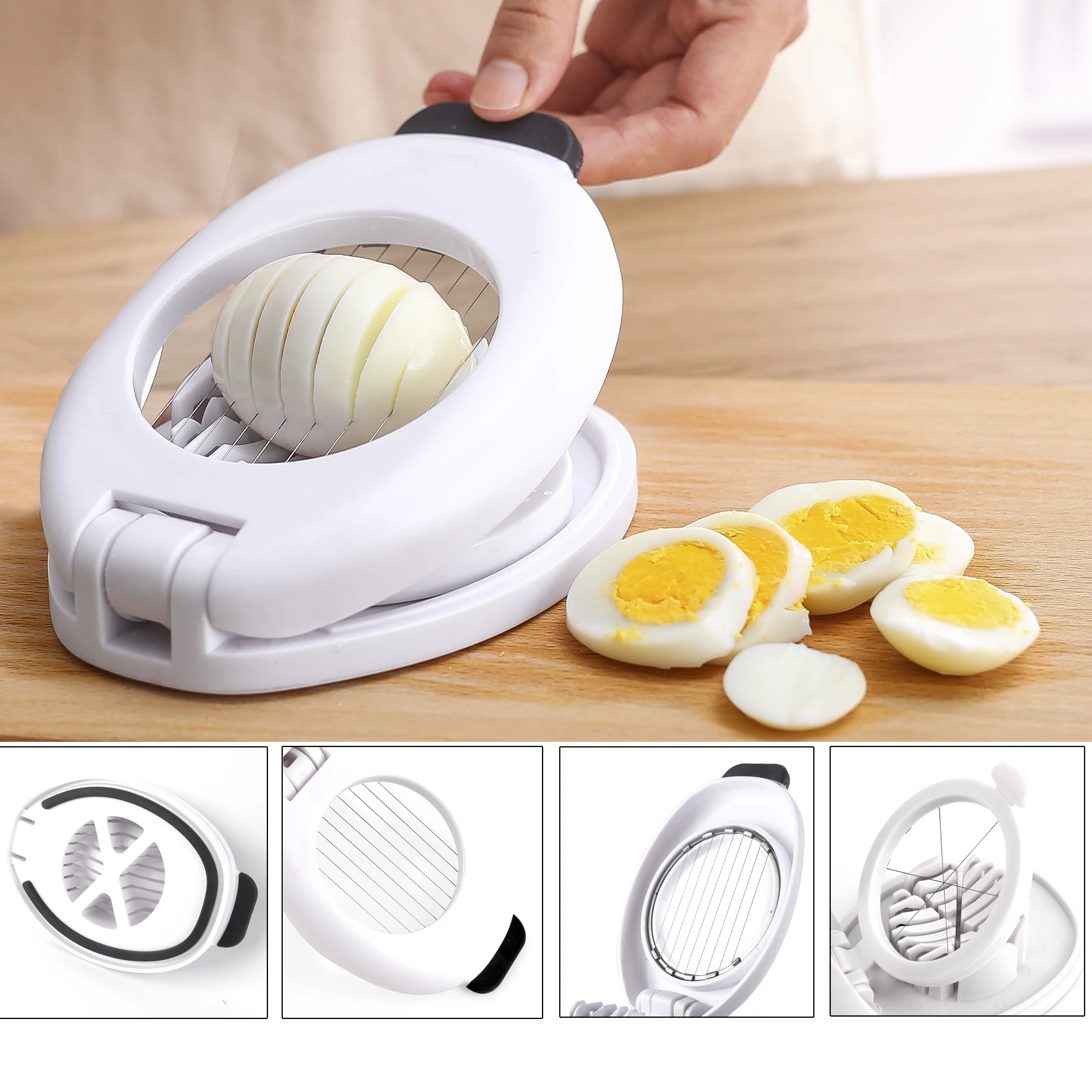 3 In 1 Multifunction Mushroom Fruit Vegetable Kitchen Cutter Tool Egg ...