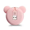 Retractable USB Cable 2 in 1 for Lighting Port Android Micro USB Port Type C Phones Supports Charging and Data Transfer