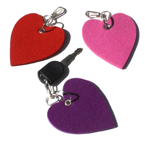 amazon hot selling key chain felt