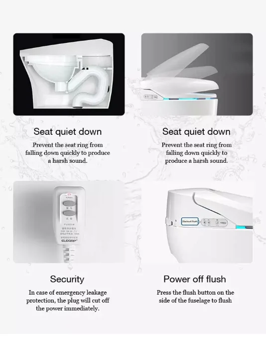 COMA eodorizer elite bidet toilet seat intelligent made in China