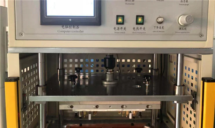 Plastic Heat Staking Machine, Thermal Press Hot Staker for Riveting & Brass Threaded Inserting 